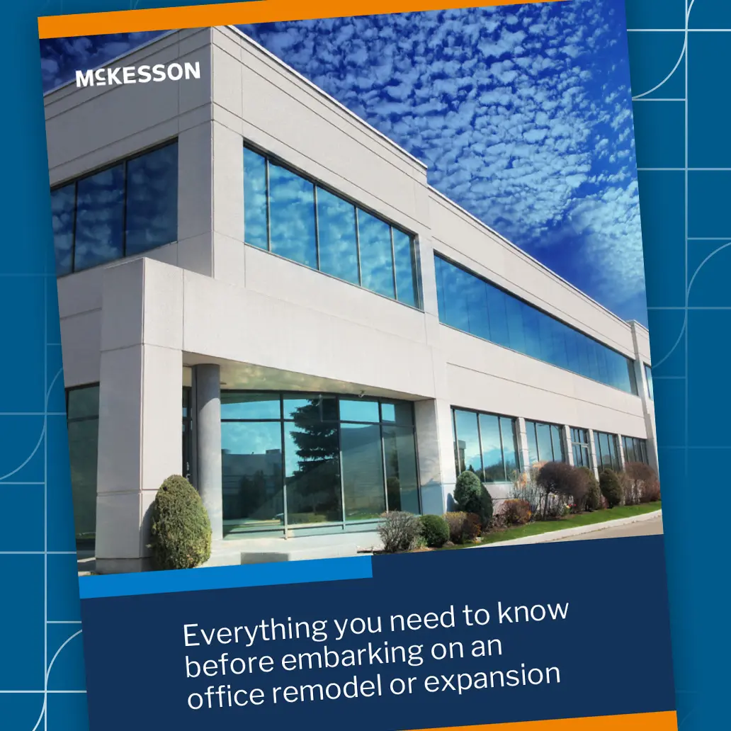 image of the McKesson Clinic Setup eBook - Everything you need to know before embarking on an office remodel or expansion
