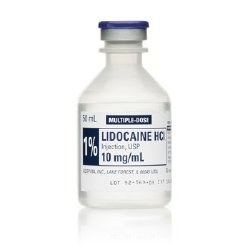 photo of lidocaine in a bottle - clicks through to Pharmaceuticals products page
