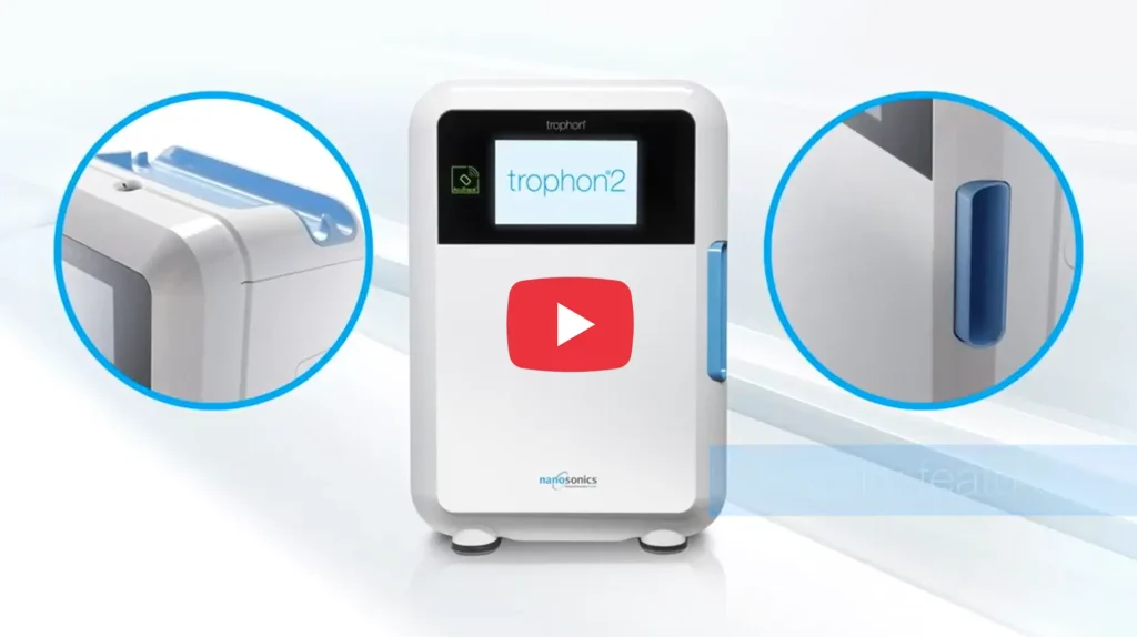 image of the Nanosonics trophon2 device