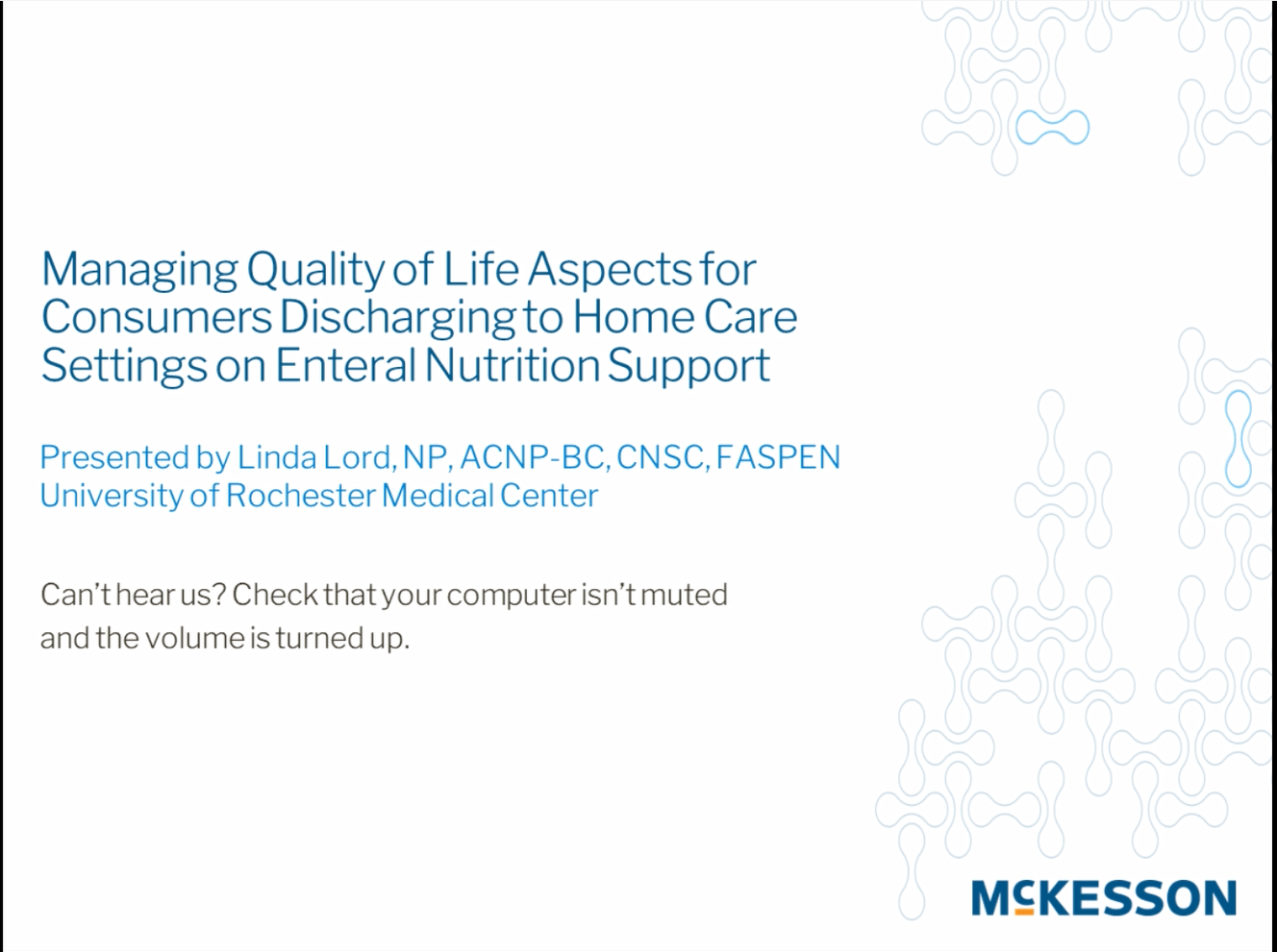 Enteral Feeding in the Homecare setting