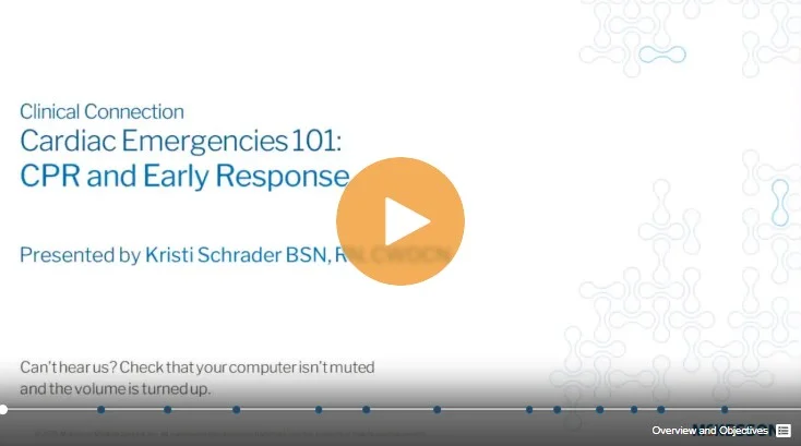 Educational Webinar: Cardiac Emergencies 101 - CPR and Early Response ...
