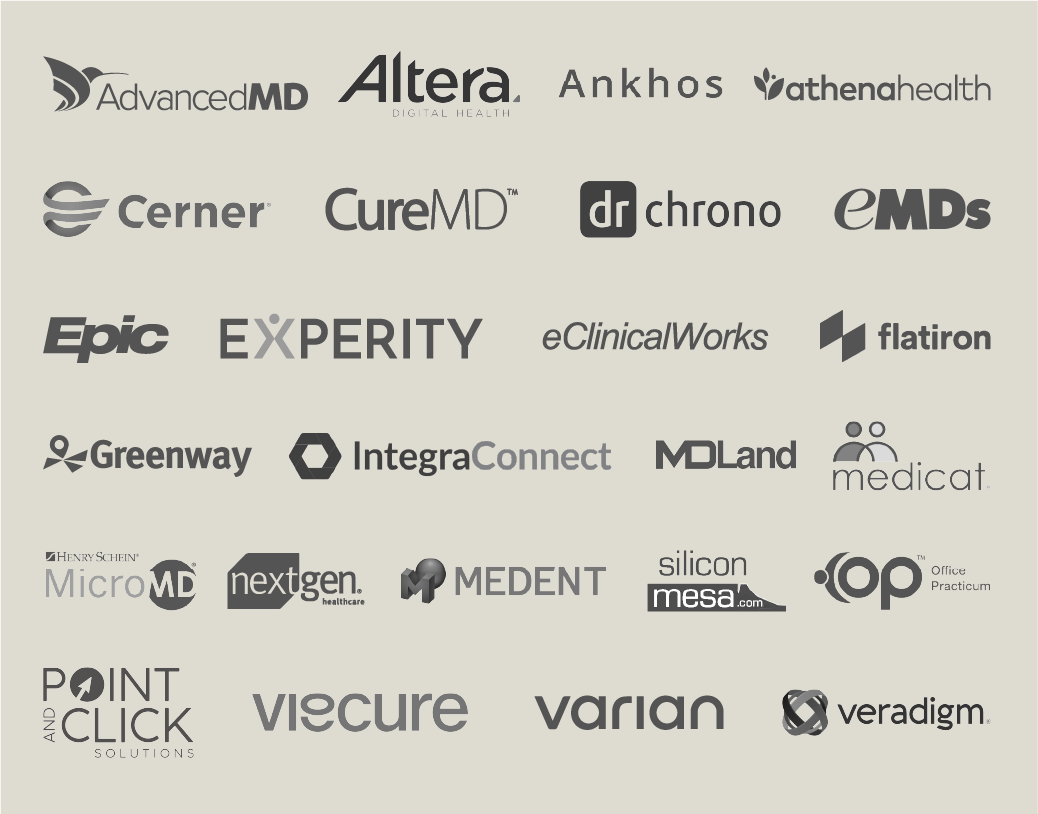 image of multiple logos in a collage